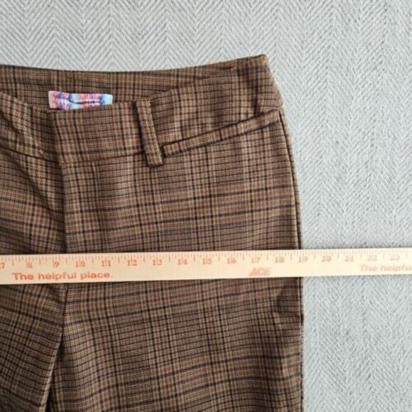 Urban Outfitters Jamie Flare Trouser Pant Size 6 Mid Rise Pockets Dark Academia - Picture 4 of 16